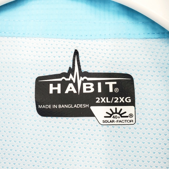 Habit brand sun and fishing shirt - Picture 6 of 8